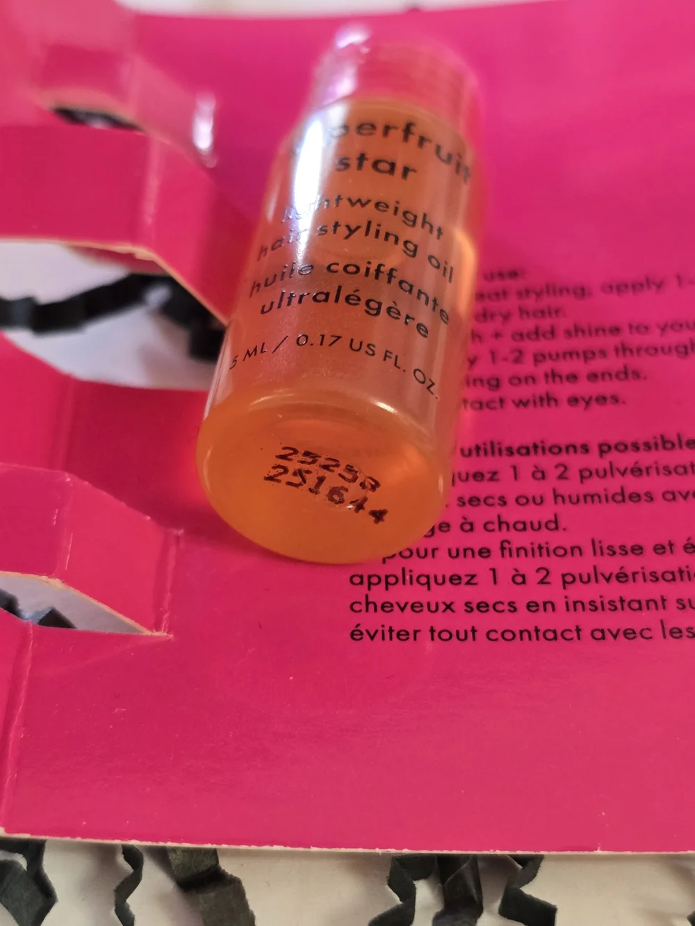 Amika Superfruit Star Lightweight Hair Styling Oil 5mL New